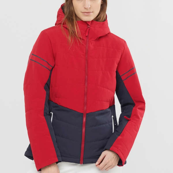 SALOMON EDGE JKT W RED CHILI/NIGHT SKY/WHITE 22 - Image 3