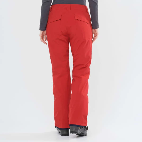 SALOMON EDGE PANT W RED CHILI 22 - Image 3