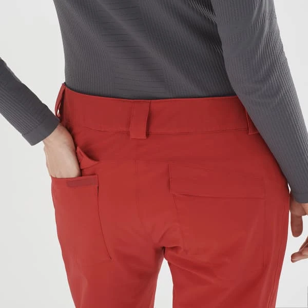 SALOMON EDGE PANT W RED CHILI 22 - Image 6