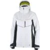 SALOMON BRILLIANT JKT W WHITE/EBONY/EVENING PRIM 22