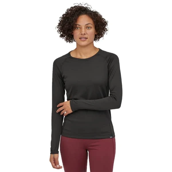 PATAGONIA W'S CAPILENE MIDWEIGHT CREW BLACK 23 - Image 2