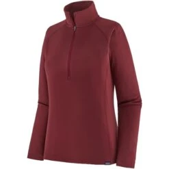 PATAGONIA W'S CAPILENE MIDWEIGHT ZIP NECK SEQUOIA RED 23