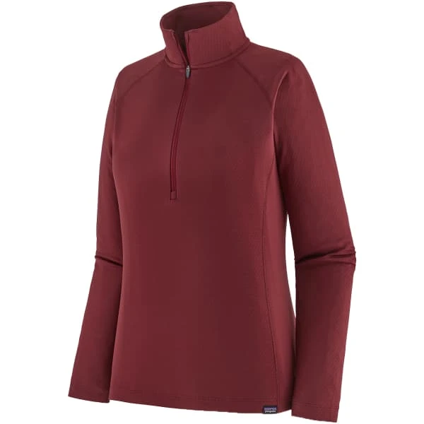 PATAGONIA W'S CAPILENE MIDWEIGHT ZIP NECK SEQUOIA RED 23