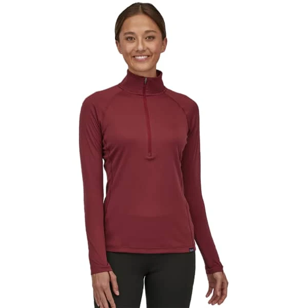 PATAGONIA W'S CAPILENE MIDWEIGHT ZIP NECK SEQUOIA RED 23 - Image 2