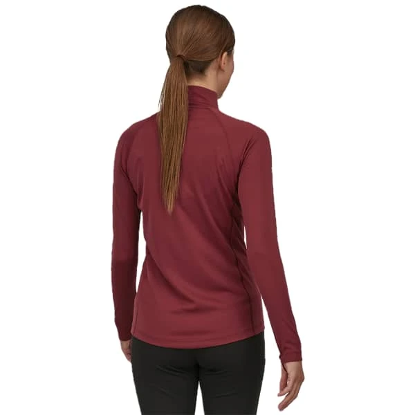 PATAGONIA W'S CAPILENE MIDWEIGHT ZIP NECK SEQUOIA RED 23 - Image 3
