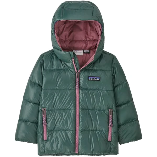 PATAGONIA BABY HILOFT DOWN SWEATER HOODY PINYON GREEN 23