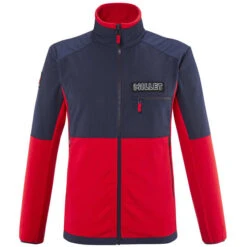 MILLET HERITAGE FLEECE JKT M RED/SAPHIR 23