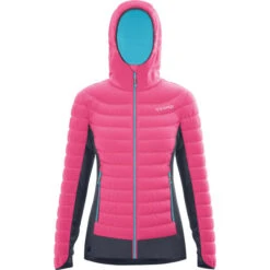 CAMP HYBRID JKT LADY MAGENTA/BLACK/SKY BLUE 23