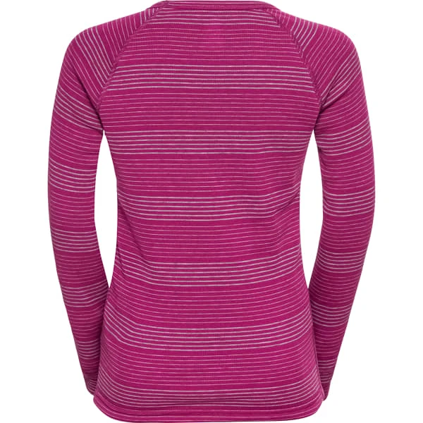 ODLO ACTIVE WARM ECO SET LONG KIDS ODLO STEEL GREY MELANGE/FESTIVAL FUCHSIA 23 - Image 6