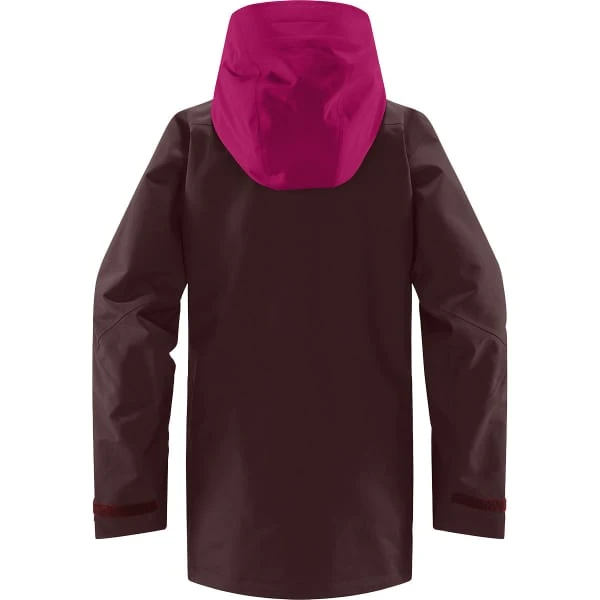 Haglöfs HAGLÖFS ELATION GTX JACKET W BURGUNDY BROWN/DEEP PINK 22 - Image 2