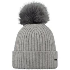 BARTS KENZIE BEANIE HEATHER GREY 23
