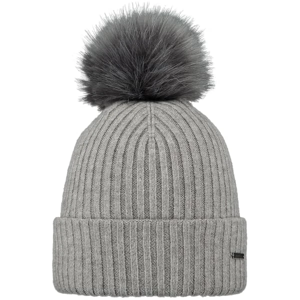 BARTS KENZIE BEANIE HEATHER GREY 23