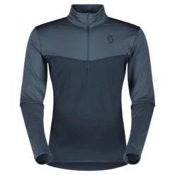 SCOTT PULLOVER M'S DEFINED LIGHT METAL BLUE/DARK BLUE 23