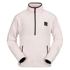 VOLCOM V-SCIENCE FLEECE P/O 1/2 ZIP PARTY PINK 23