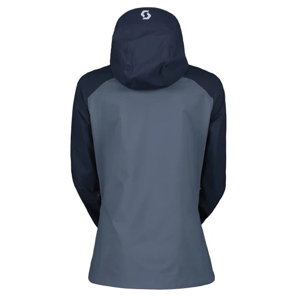 SCOTT JKT W'S EXPLORAIR DRYOSPUN 3L DARK BLUE/METAL BLUE 23 - Image 2