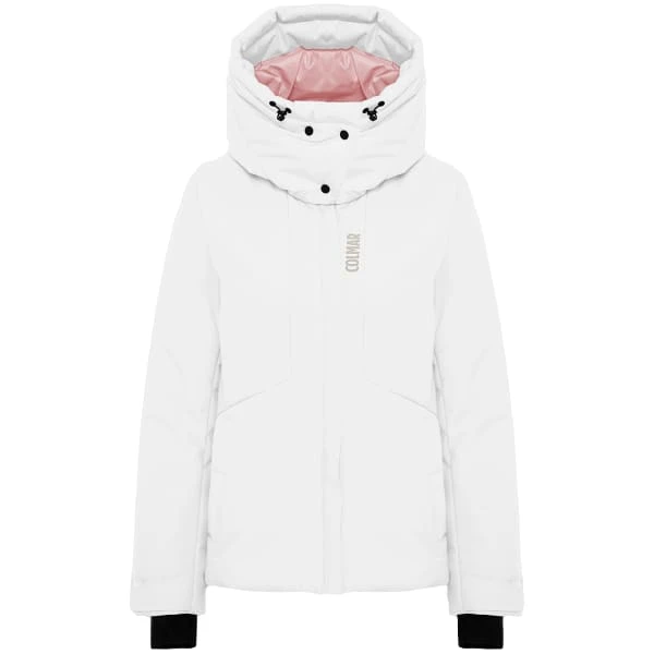 COLMAR LADIES TENDER SKI JACKET WHITE-PALE ROSE 23