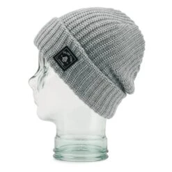 VOLCOM THICK KNIT BEANIE HEATHER GREY 23