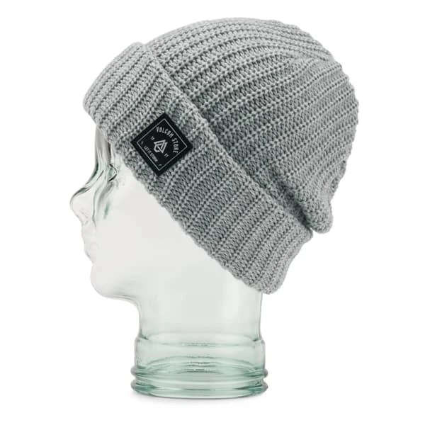VOLCOM THICK KNIT BEANIE HEATHER GREY 23