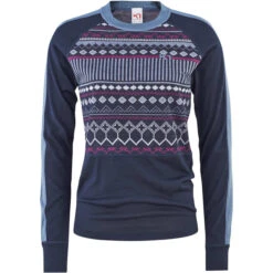 KARI TRAA TUVA LONGSLEEVE ROYAL 23