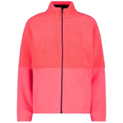 CMP W JACKET FLUO RED 23