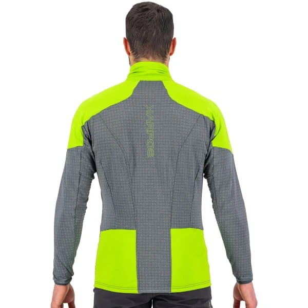 KARPOS PUEZ FLEECE DARK SLATE/LIME GREEN 23 - Image 4