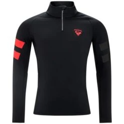 ROSSIGNOL CLASSIQUE HERO 1/2 ZIP BLACK 23