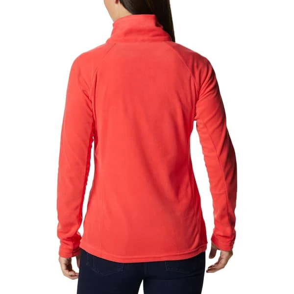 COLUMBIA GLACIAL IV 1/2 ZIP RED HIBISCUS 22 - Image 2
