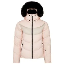 ROSSIGNOL W SIGNATURE DOWN JKT POWDER PINK 23