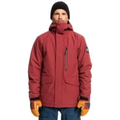 QUIKSILVER MISSION SOLID JK RUBY WINE 23