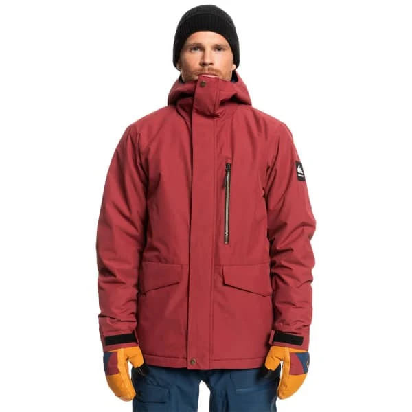 QUIKSILVER MISSION SOLID JK RUBY WINE 23