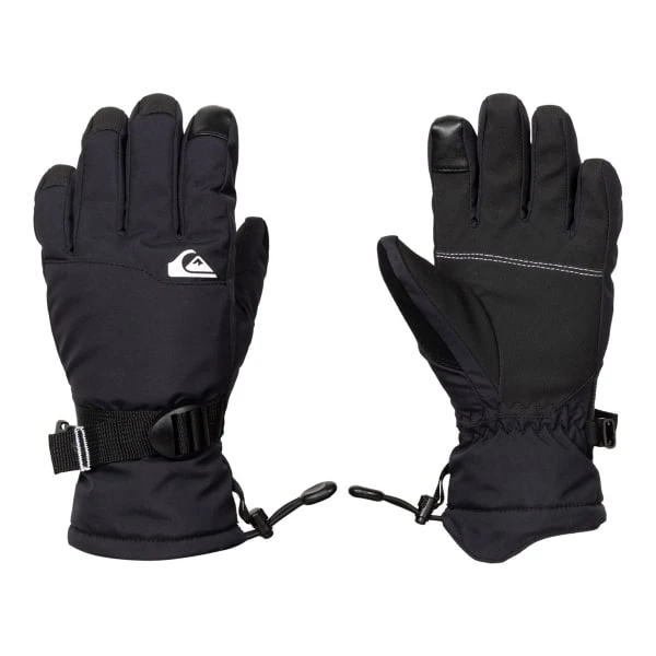 QUIKSILVER MISSION YOUTH GLOVE TRUE BLACK 23