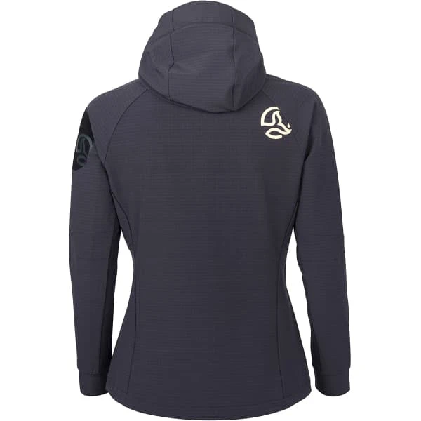 TERNUA DEMINA HARD HOOD JKT W WHALES GREY/FRESH DUBARRY 23 - Image 2