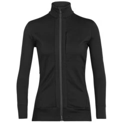 ICEBREAKER MERINO W QUANTUM III LS ZIP BLACK 23