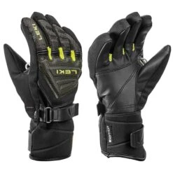 LEKI RACE COACH C-TECH S JUNIOR BLACK-ICE LEMON 23