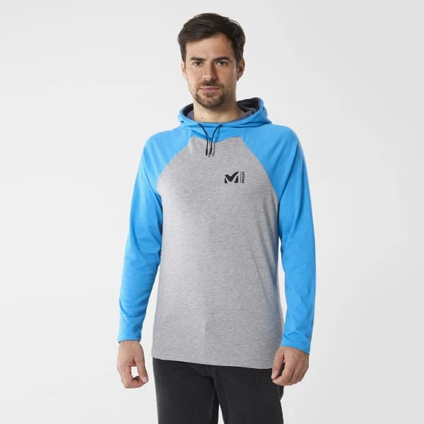 MILLET RED WALL LIGHT HOODIE M H GREY/METHYL BLUE 23 - Image 3