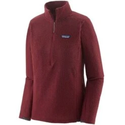 PATAGONIA W'S R1 AIR ZIP NECK SEQUOIA RED 23