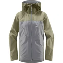 Haglöfs HAGLÖFS VASSI TOURING GTX JACKET W CONCRETE/THYME GREEN 23