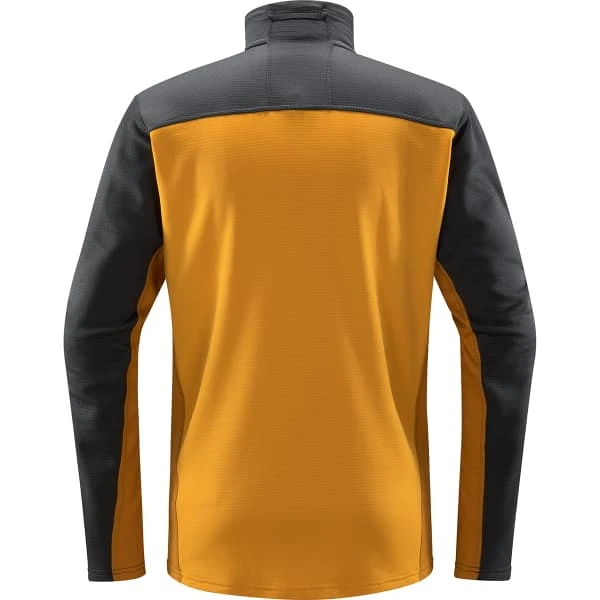 Haglöfs HAGLÖFS ROC FLASH MID HALFZIP M MAGNETITE/SUNNY YELLOW 23 - Image 2