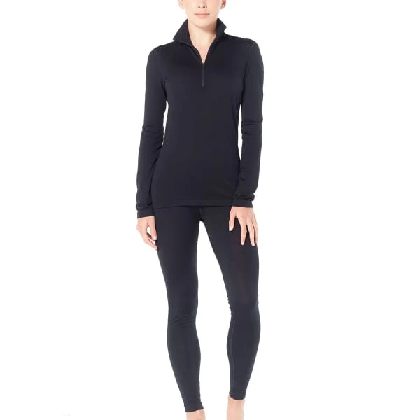ICEBREAKER MERINO 200 OASIS LS HALF ZIP W BLACK 23 - Image 4