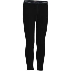 ICEBREAKER 200 OASIS LEGGINGS KIDS BLACK 23