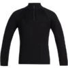 ICEBREAKER 260 TECH LS HALF ZIP BLACK 23