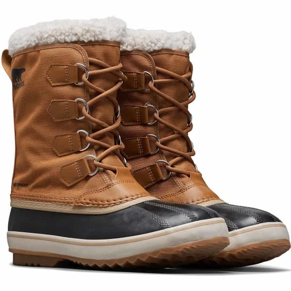 SOREL 1964 PAC NYLON CAMEL BROWN 23 - Image 2