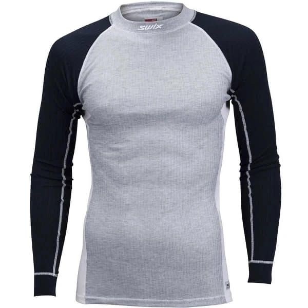 SWIX RACEX BODYWEAR LS GREY MELANGE 23