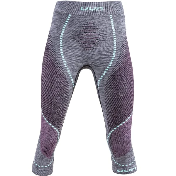 UYN LADY AMBITYON UW PANTS MEDIUM MELANGE BLACK MELANGE/PINK/AQUA 22