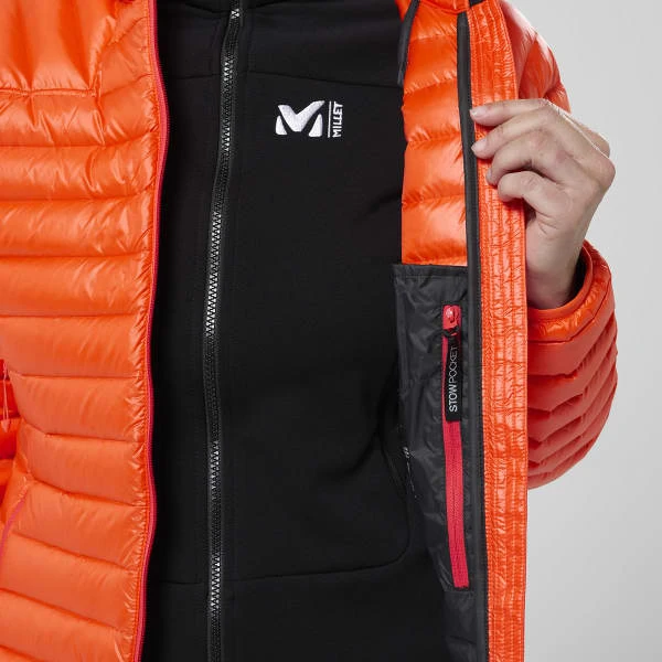 MILLET K SYNTH'X DOWN HOODIE W CORAL CHROME 22 - Image 5