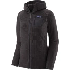 PATAGONIA W'S R1 AIR FULL-ZIP HOODY BLACK 23