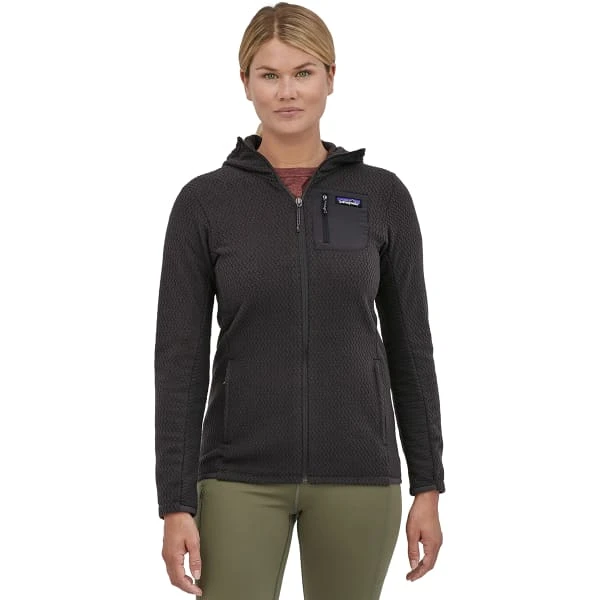 PATAGONIA W'S R1 AIR FULL-ZIP HOODY BLACK 23 - Image 2