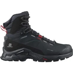 SALOMON QUEST WINTER TS CSWP BLACK/GOJI BERR/MONUMENT 23