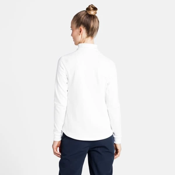 ODLO BERRA GRAPHIC MIDLAYER 1/2 ZIP W WHITE 23 - Image 4
