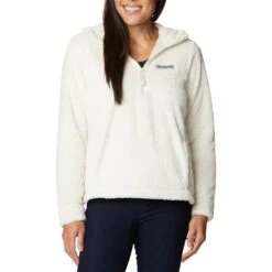 COLUMBIA BUNDLE UP HOODED PULLOVER W CHALK 22